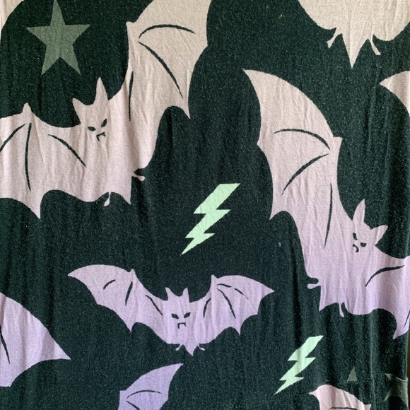 RARE killstar ombré bats dress pastel goth - Picture 3 of 4
